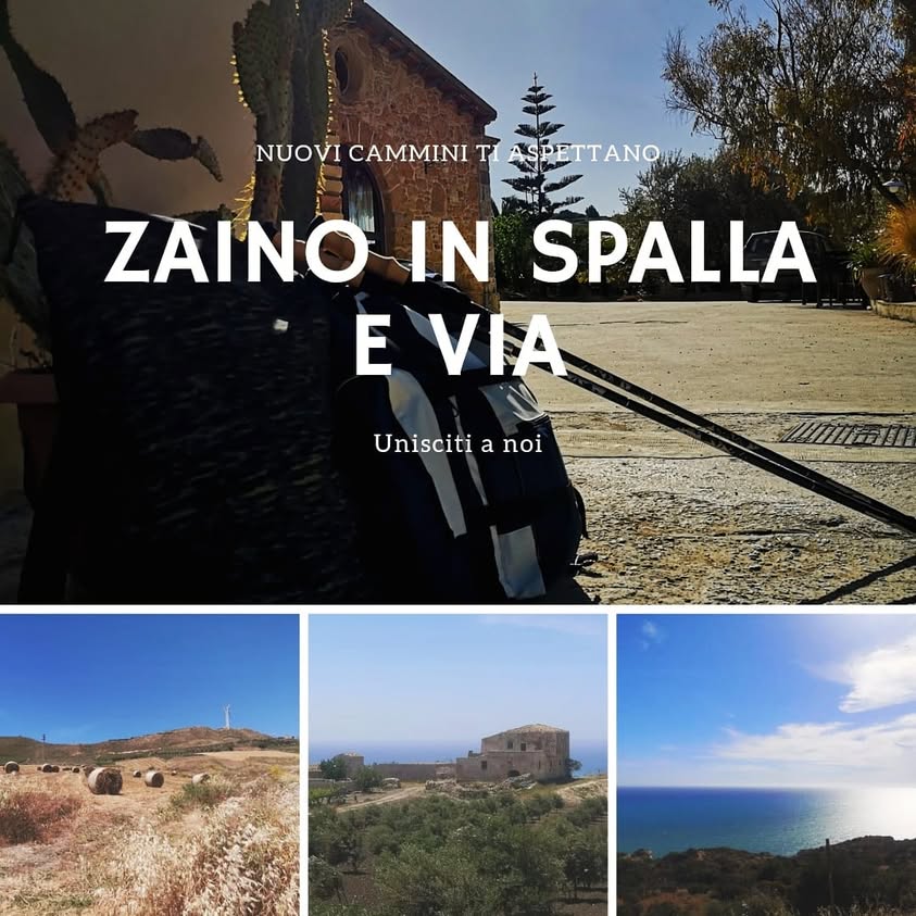 Zaino in spalla e via.