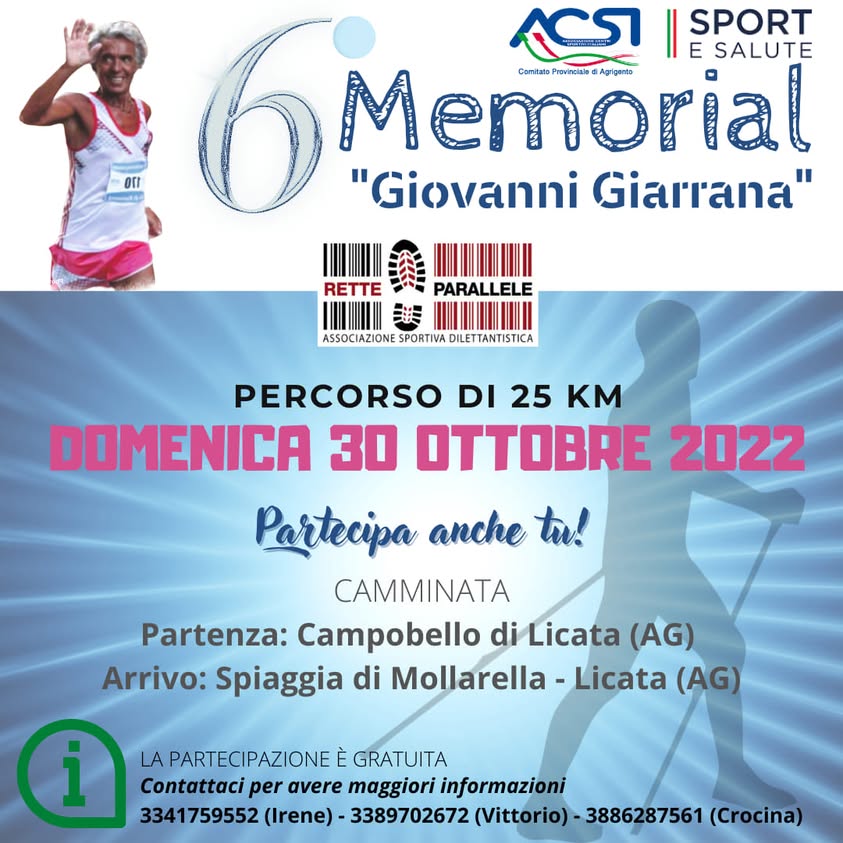 Per chi non conoscesse la storia di Giovanni Giarrana...