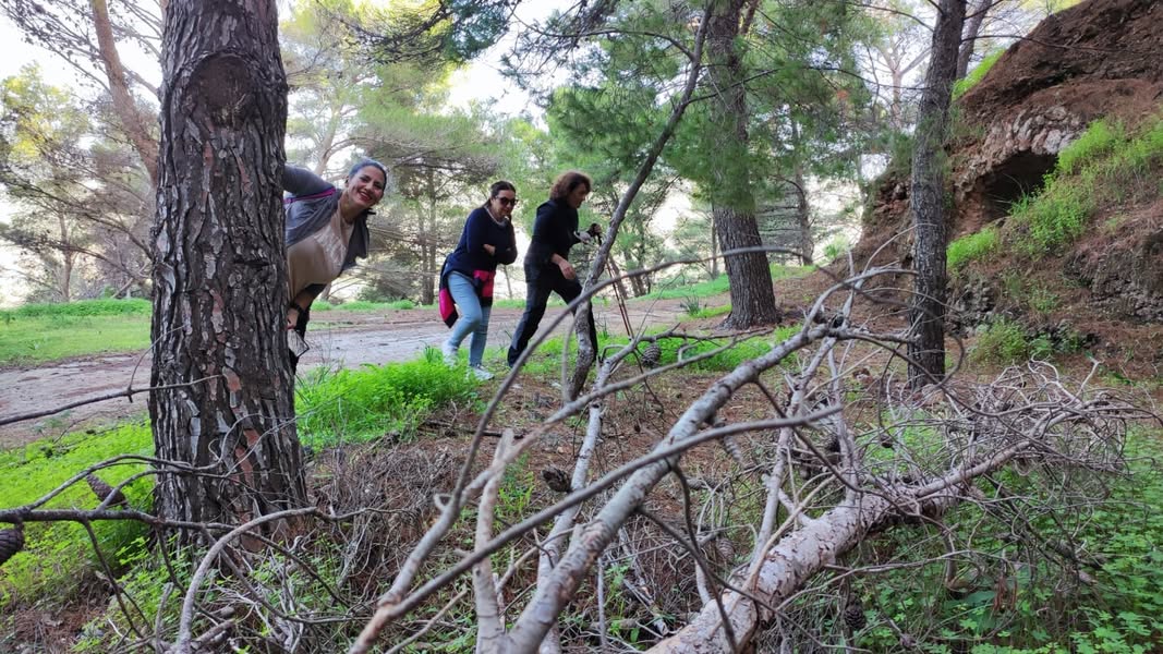 Il 4 dicembre per Santa Barbara non potevamo non andare a Bosco Ciavola...
