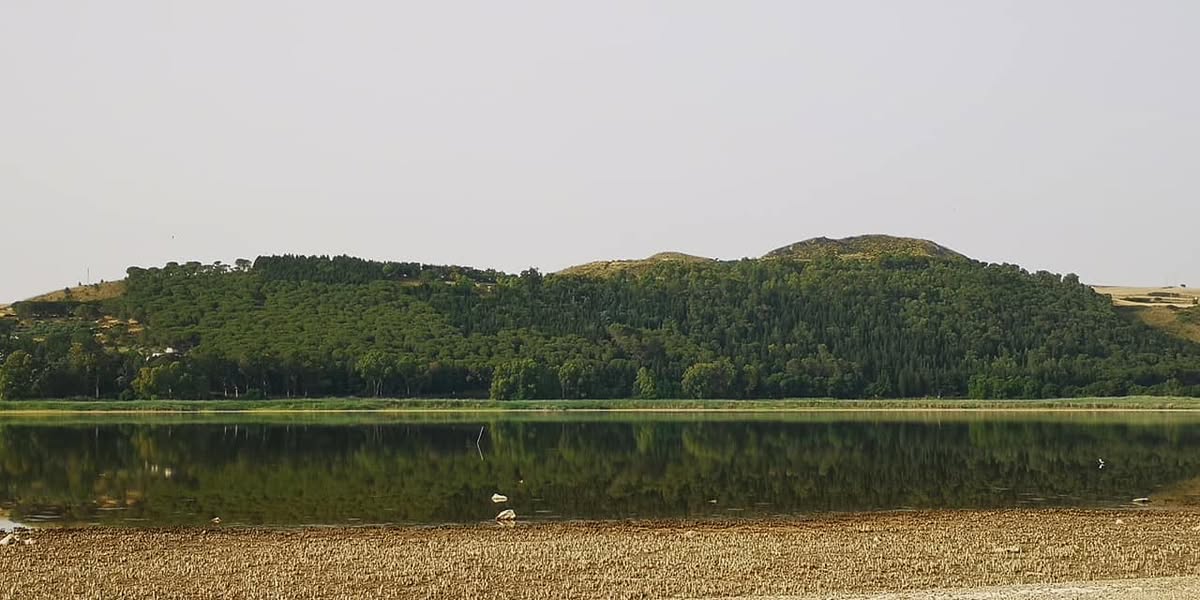 Il giro del lago non era previsto dall'organizzazione ma non potevamo non farlo …