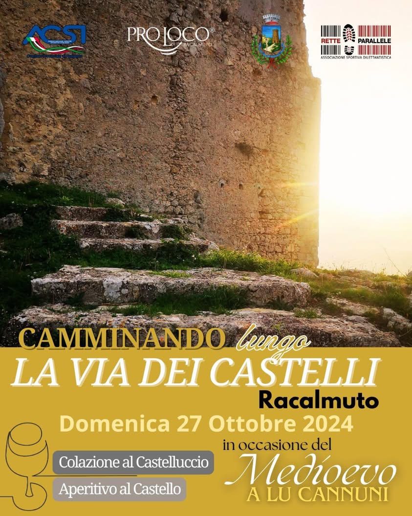 Camminando lungo LA VIA DEI CASTELLI in occasione della II edizione del "Medioevo a lu…